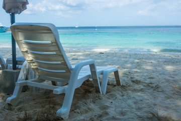 relax time on the beach