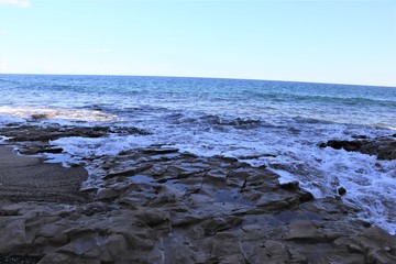 ささき浜（波打ち際）