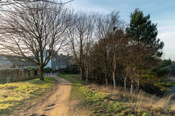 EDINBURGH, SCOTLAND, 20 February 2019, Edinburgh on a sunny day