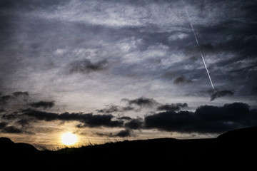 silhouette view