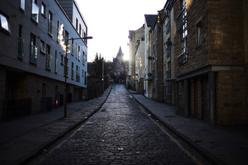 Fototapeta na wymiar Edinburgh old town