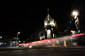 Fototapeta na wymiar Edinburgh Night Light