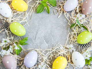 Fototapeta na wymiar Easter holiday background