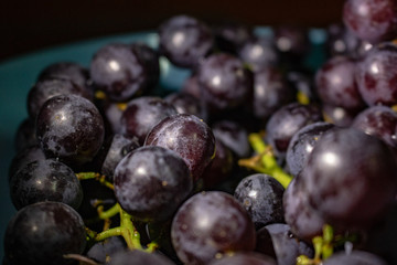 Purple grapes