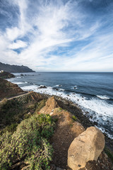 The surf at big stones