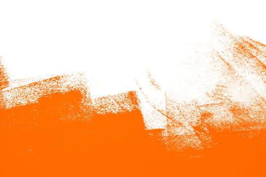 orange white  paint brush strokes background 