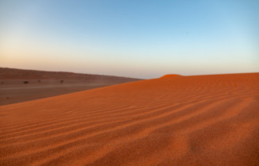 Fototapeta na wymiar Die Wüste von Oman
