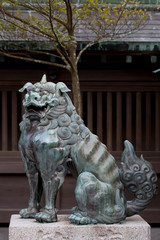 神社の狛犬