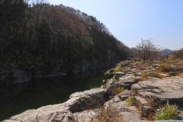【埼玉県秩父郡 観光名所】天然記念物の長瀞岩畳