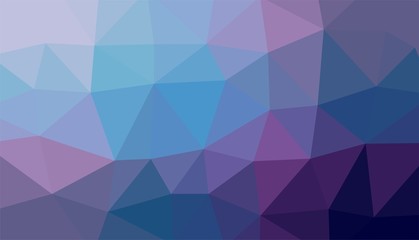 Obraz premium Geometric blue purple color shades abstract texture background, Illustration