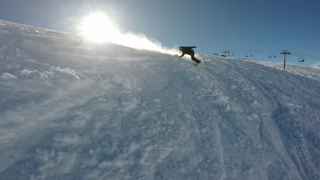 French Les Orres in winter season 2018, ski and vacation