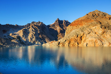 Naklejka premium Lake in Patagonia