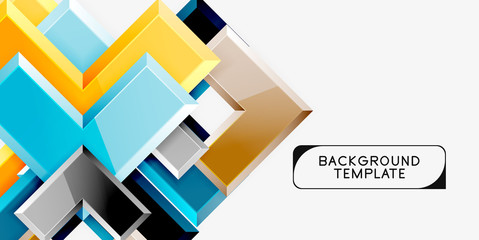 Obraz premium Abstract arrows composition background