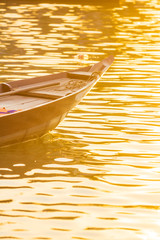 Boat in the river in Hoi An