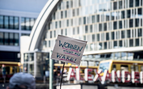 Wohnen nicht als Ware!