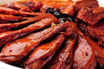 sausages on the grill