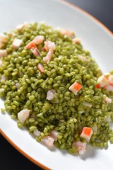 salad with vegetables