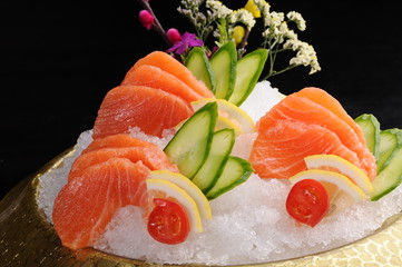 japanese sushi on a plate
