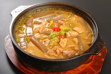 bowl of vegetable soup