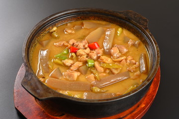 soup with vegetables