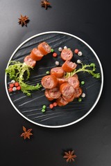 meat with vegetables