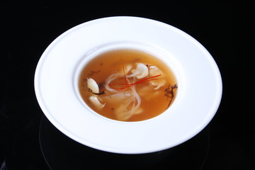 soup in a bowl