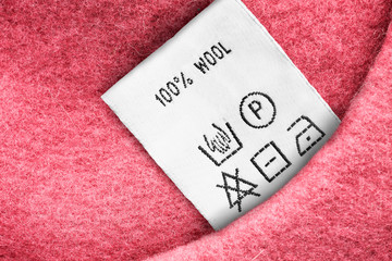 Care and composition label