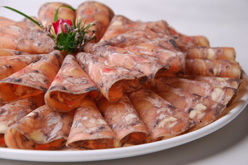 meat on a plate