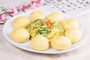 boiled eggs on a plate