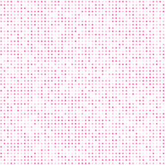 Pink points  on white background   