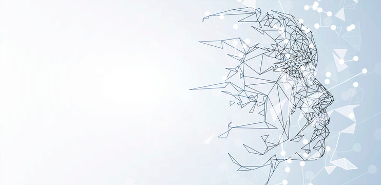 Conceptual technology illustration of artificial intelligence