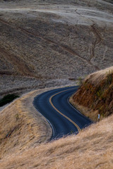 road in mountains