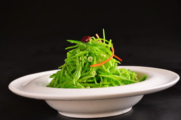 fresh salad in a bowl