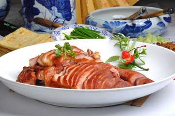 salmon with vegetables