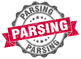 parsing stamp. sign. seal