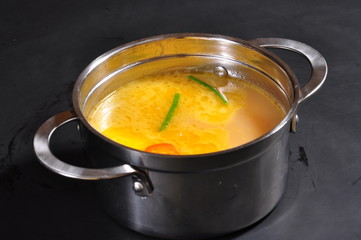 soup in a bowl