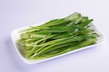 asparagus on plate