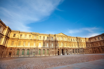 Fototapeta na wymiar Palace of Versailles with royal apartments, France