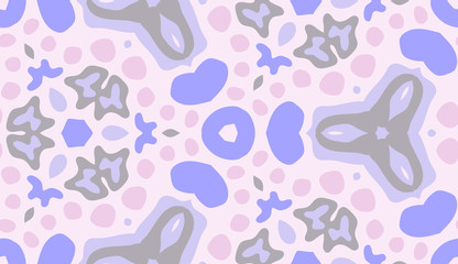 Light fabric, textiles. Handmade mosaic. Flower tracery, fishnet lines. Light seamless pattern in oriental style. Sample design for wallpaper, tile, packaging, background.