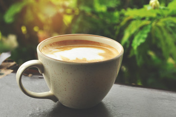 hot coffee cup