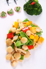 vegetables on a plate