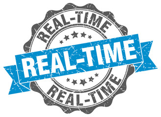 Obraz premium real-time stamp. sign. seal