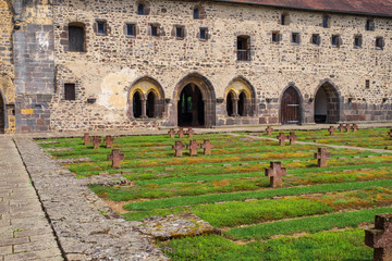 Kriegsgräberstätte in der Klosterruine Arnsburg