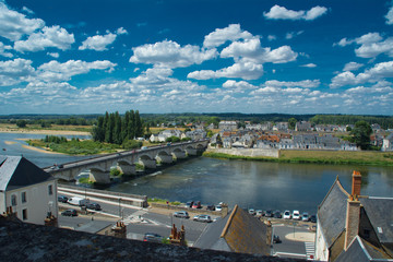 Amboise Bridge, France - Near the Castle in the Indre-et-Loire d&eacute;partement of the Loire Valley