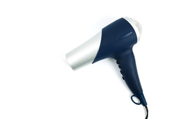 Hair dryer isolated on white background