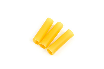 Italian uncooked cannelloni pasta
