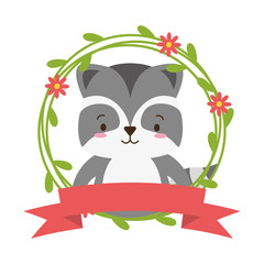 Fototapeta premium cute animal cartoon