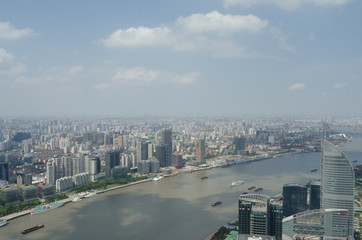 Fototapeta na wymiar Hanghai City view