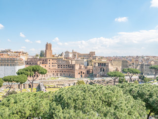 Fototapeta na wymiar Vacaciones en Roma