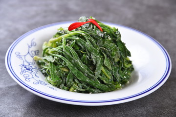 spinach and salad